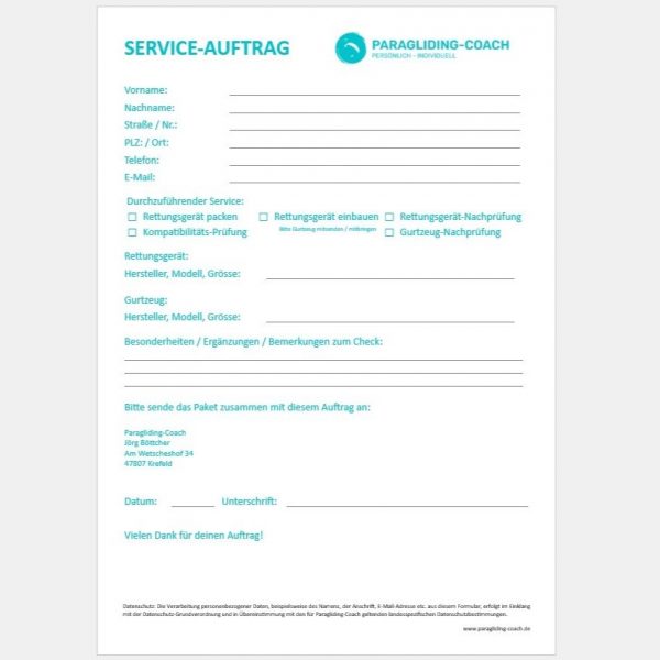 Service-Auftrag